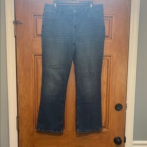 Maurices Dark Blue Boot Cut Jeans